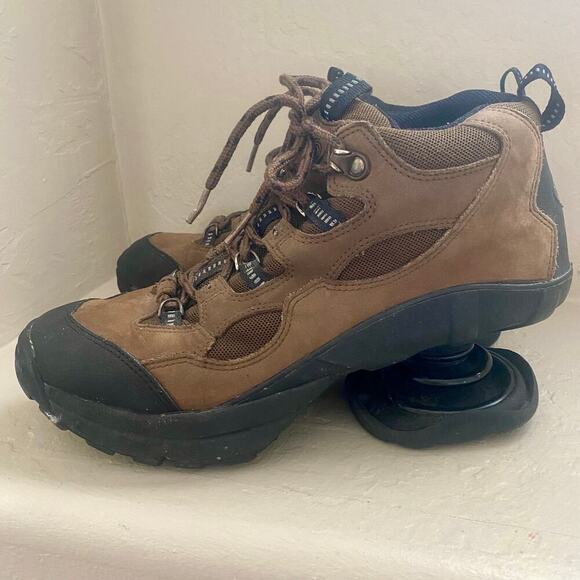Z-Coil Other - Z-Coil Hiking Boots Mens Size 8 Orthopedic Shoes Brown Leather Lace-Up